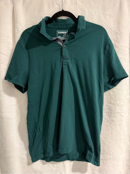 Express Other - Express Men’s Dark Teal Polo Shirt